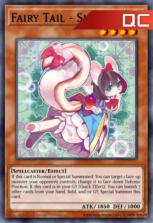 Fairy Tail – Snow - RA04-EN269 - 1st Edition - Quarter Century Secret Rare