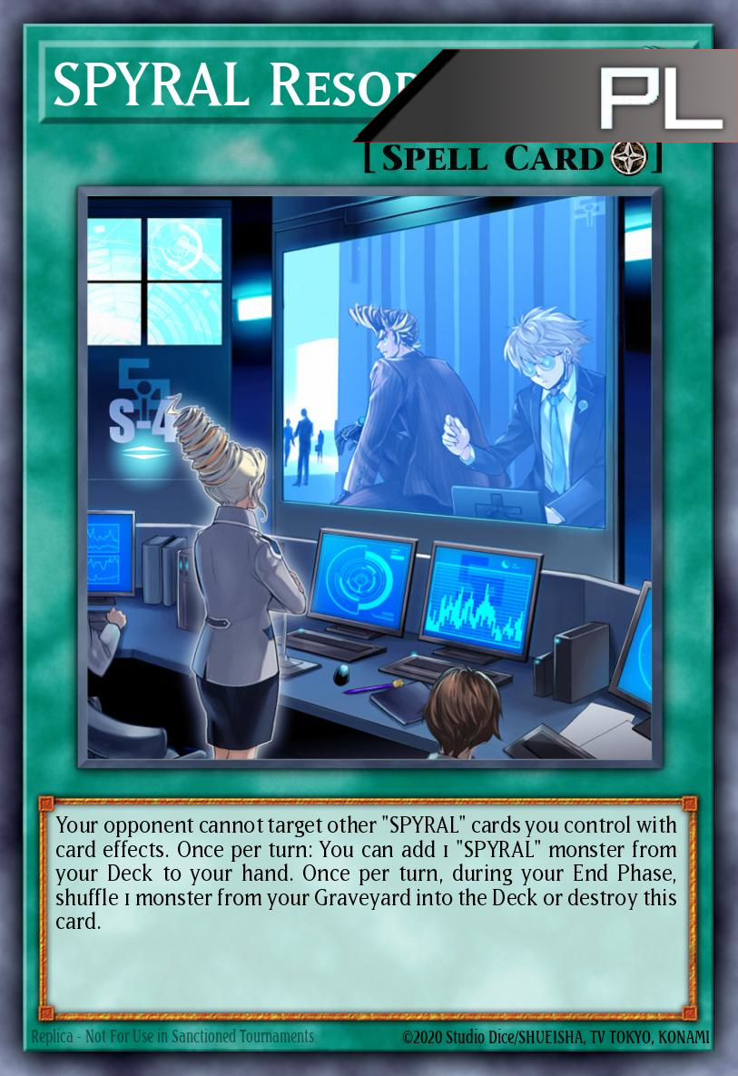 SPYRAL Resort - RA04-EN277 - 1st Edition - Platinum Secret Rare