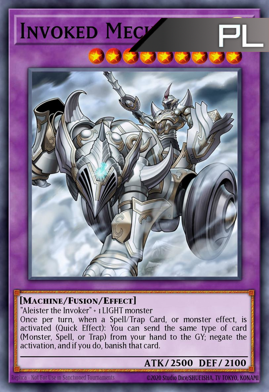 Invoked Mechaba - RA04-EN279 - 1st Edition - Platinum Secret Rare