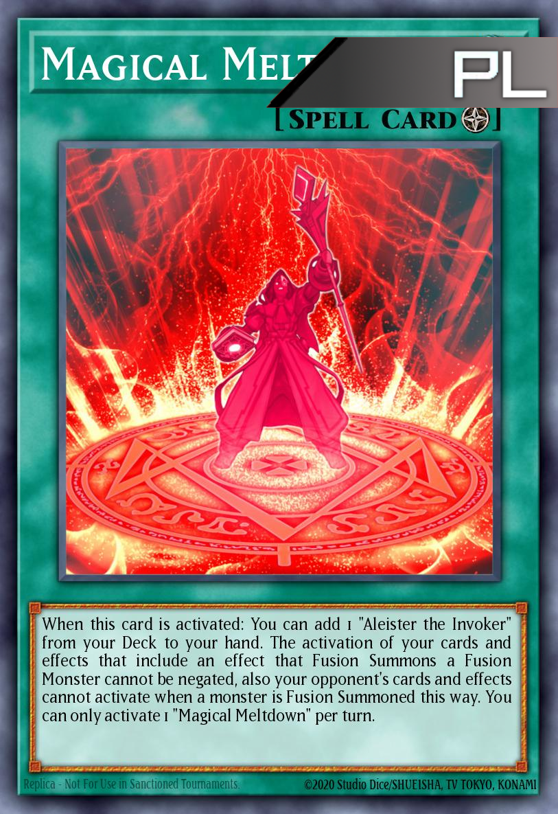 Magical Meltdown - RA04-EN280 - 1st Edition - Platinum Secret Rare