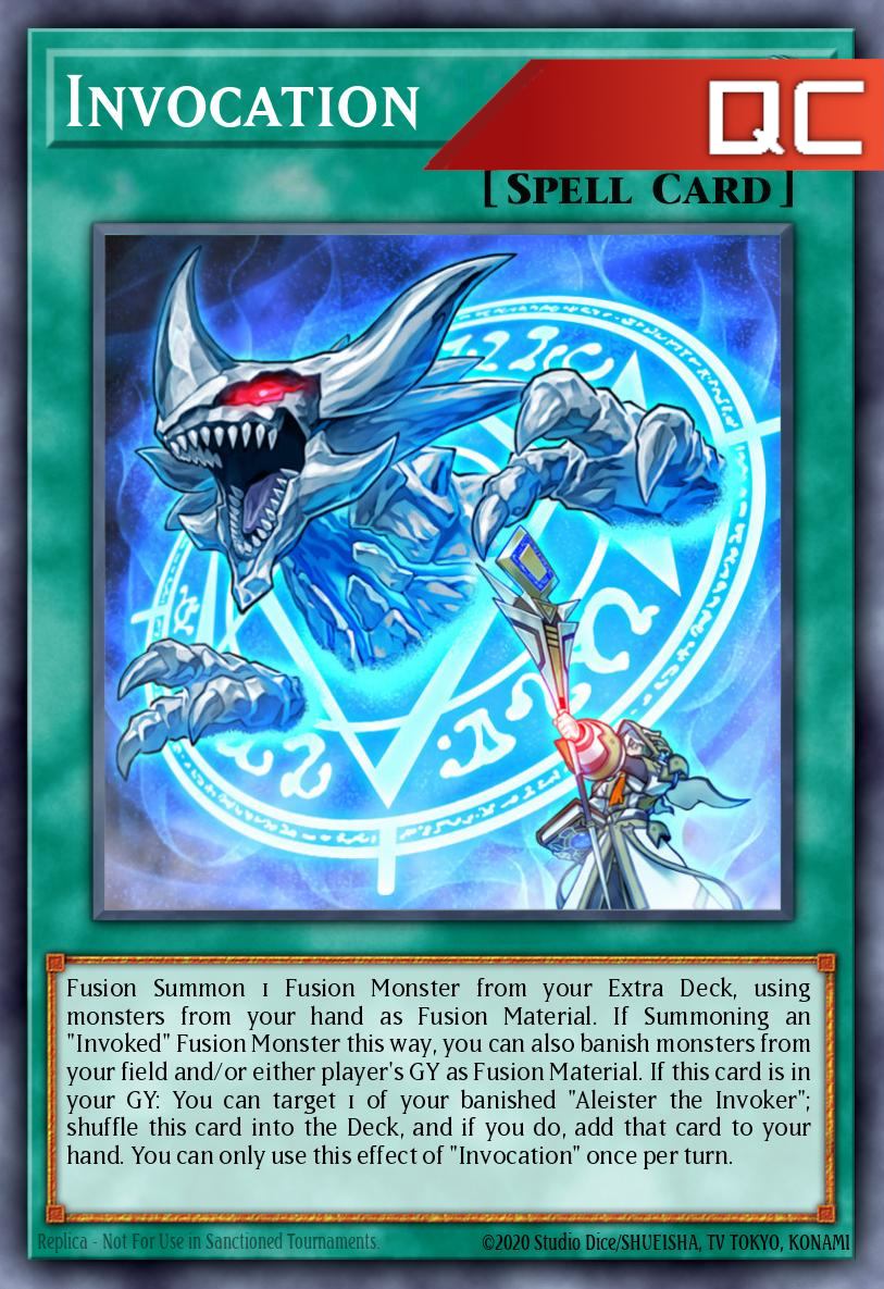 Invocation - RA04-EN281 - 1st Edition - Quarter Century Secret Rare