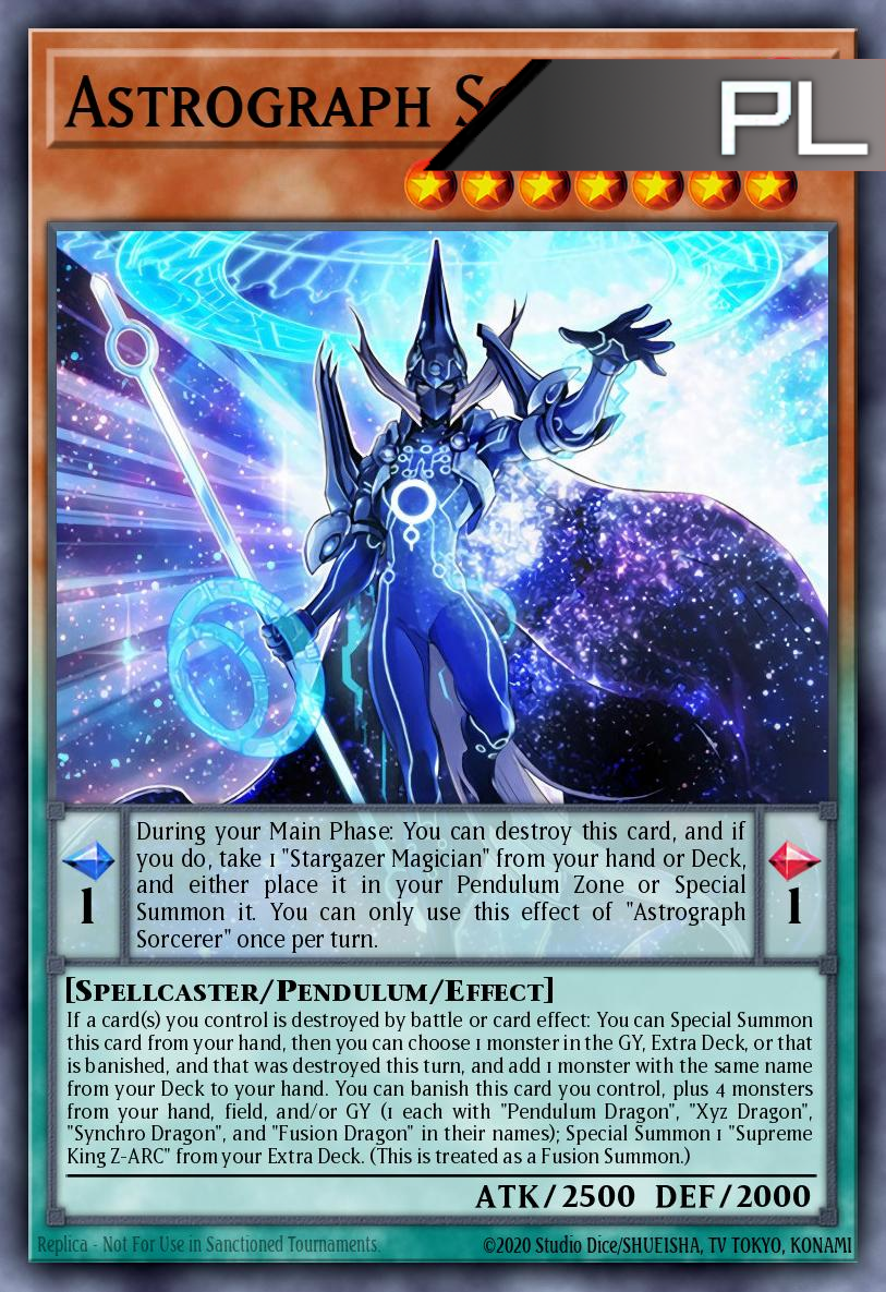 Astrograph Sorcerer - RA04-EN282 - 1st Edition - Platinum Secret Rare