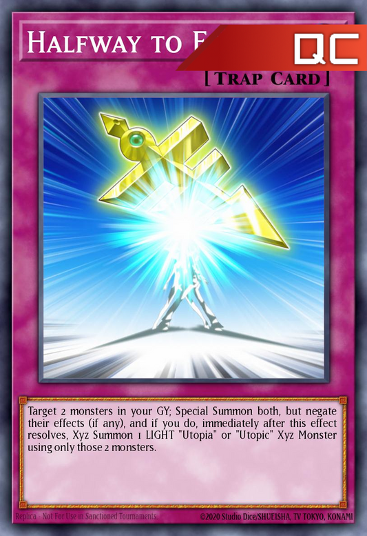 Halfway to Forever - RA04-EN285 - 1st Edition - Quarter Century Secret Rare