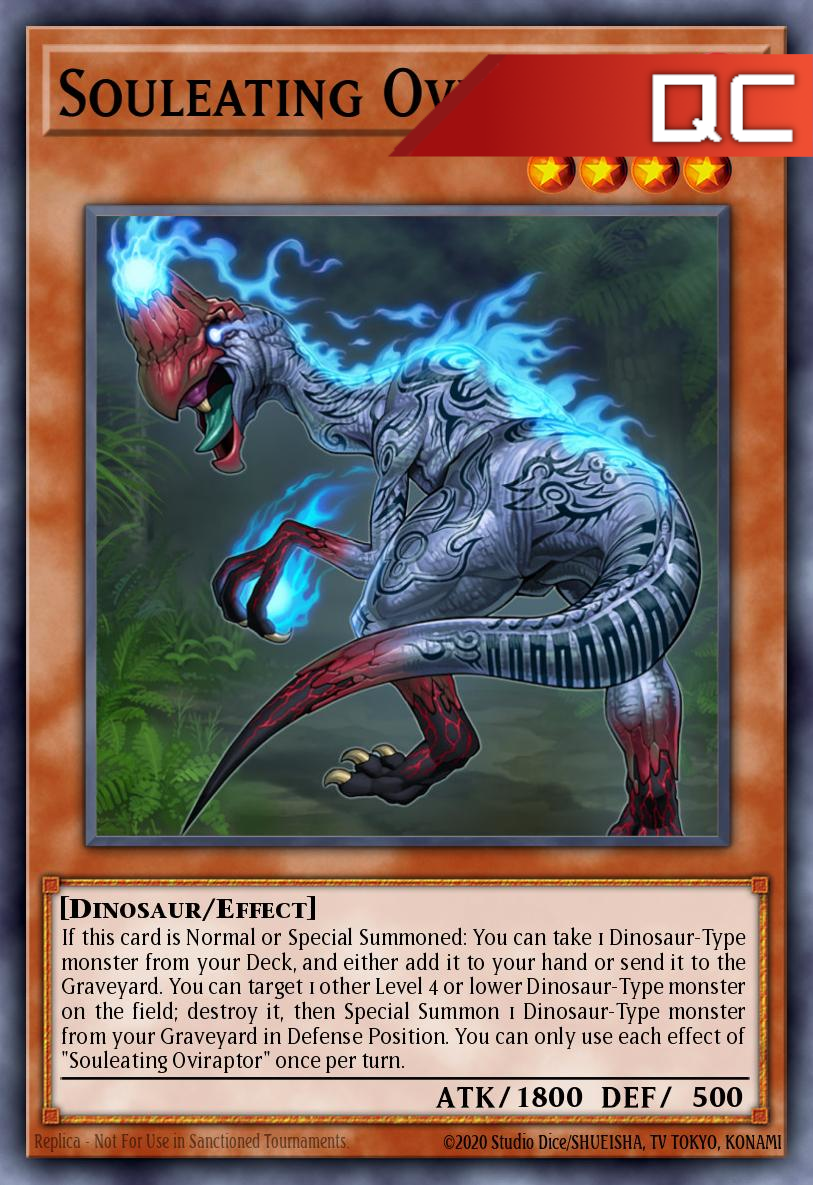 Souleating Oviraptor - RA04-EN288 - 1st Edition - Quarter Century Secret Rare