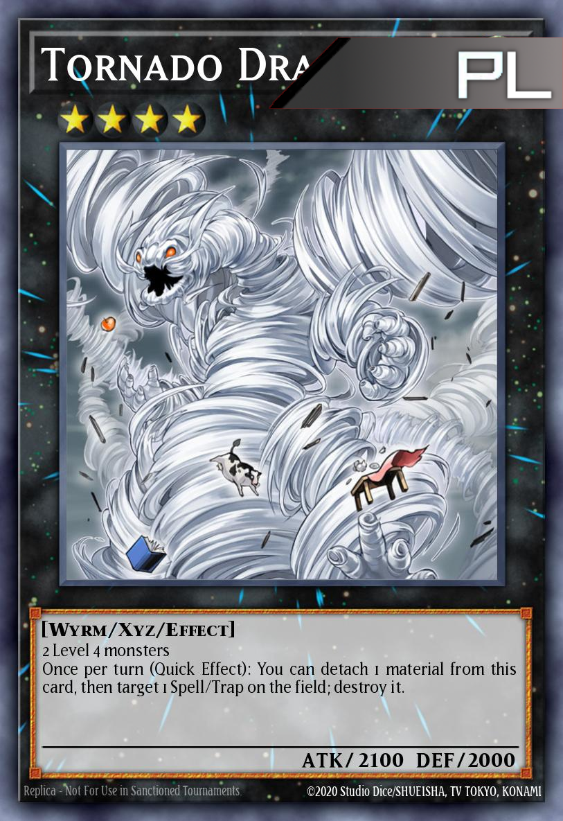 Tornado Dragon - RA04-EN289 - 1st Edition - Platinum Secret Rare