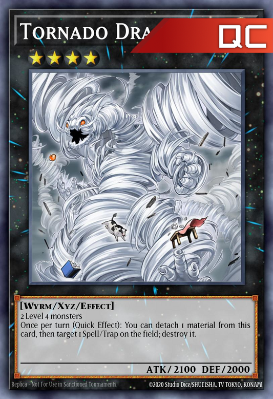 Tornado Dragon - RA04-EN289 - 1st Edition - Quarter Century Secret Rare