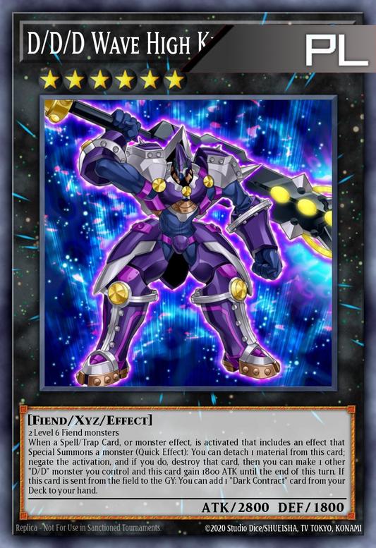 D/D/D Wave High King Caesar - RA04-EN290 - 1st Edition - Platinum Secret Rare