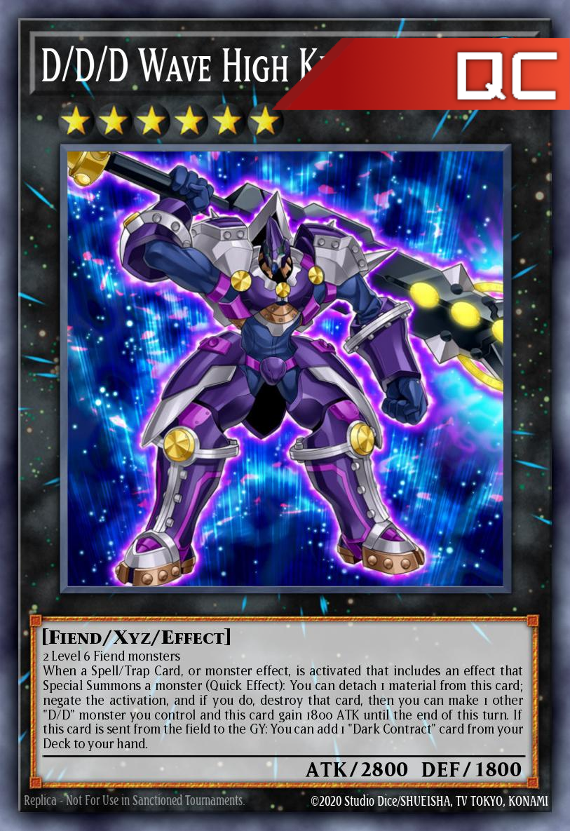 D/D/D Wave High King Caesar - RA04-EN290 - 1st Edition - Quarter Century Secret Rare