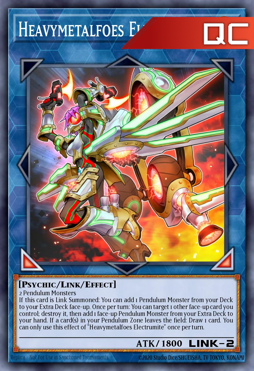 Heavymetalfoes Electrumite - RA04-EN292 - 1st Edition - Quarter Century Secret Rare