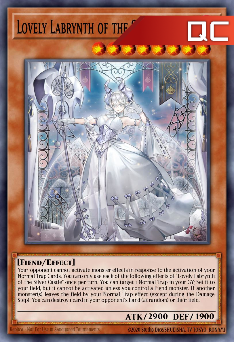 Lovely Labrynth of the Silver Castle - RA04-EN295 - 1st Edition - Quarter Century Secret Rare