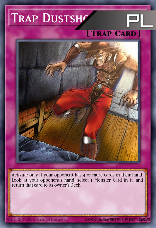 Trap Dustshoot - RA04-EN121 - 1st Edition - Platinum Secret Rare