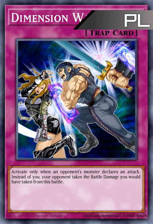 Dimension Wall - RA04-EN127 - 1st Edition - Platinum Secret Rare