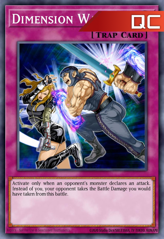 Dimension Wall - RA04-EN127 - 1st Edition - Quarter Century Secret Rare