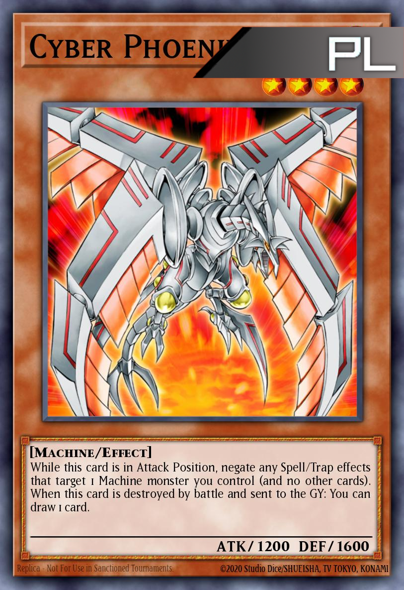 Cyber Phoenix - RA04-EN129 - 1st Edition - Platinum Secret Rare