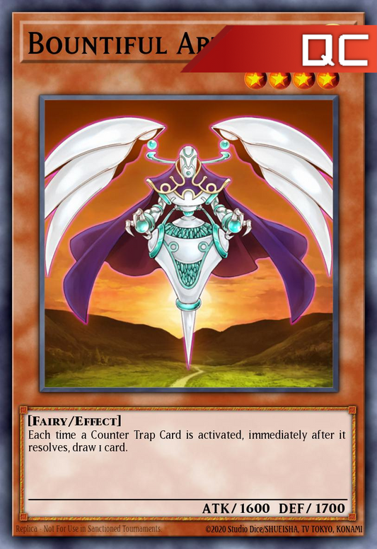 Bountiful Artemis - RA04-EN130 - 1st Edition - Quarter Century Secret Rare