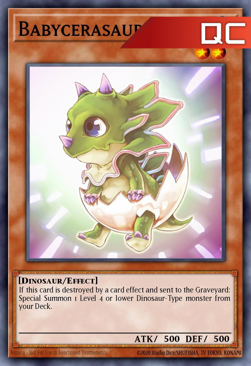 Babycerasaurus - RA04-EN131 - 1st Edition - Quarter Century Secret Rare