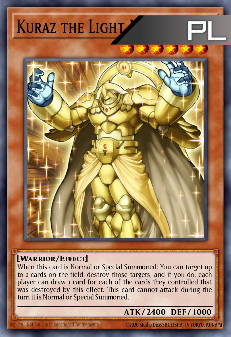 Kuraz the Light Monarch - RA04-EN133 - 1st Edition - Platinum Secret Rare