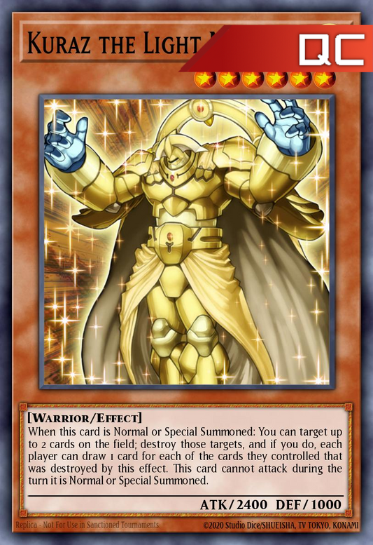 Kuraz the Light Monarch - RA04-EN133 - 1st Edition - Quarter Century Secret Rare