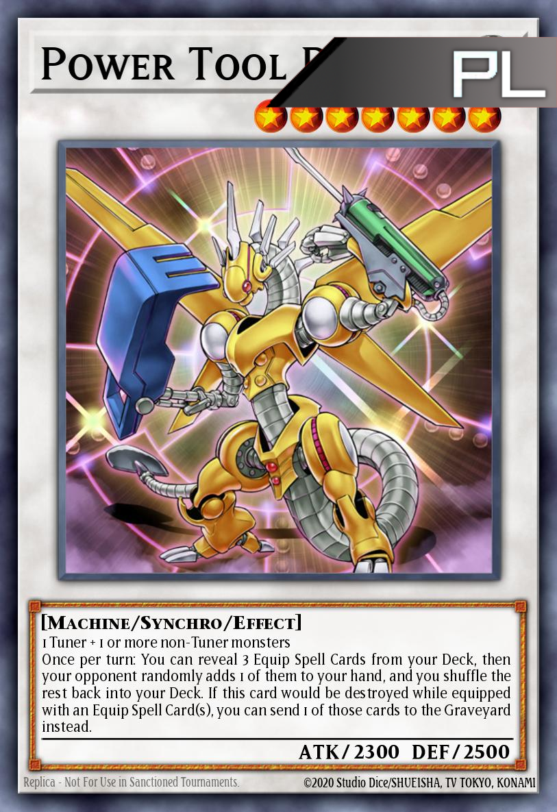 Power Tool Dragon - RA04-EN135 - 1st Edition - Platinum Secret Rare