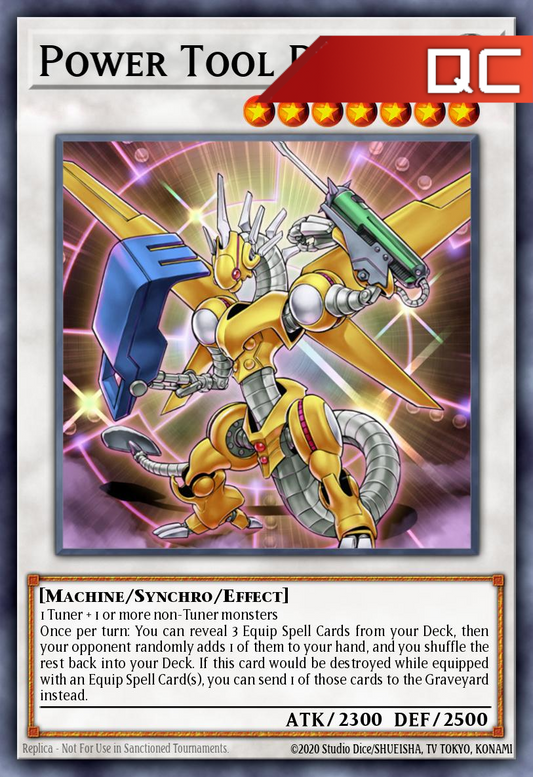 Power Tool Dragon - RA04-EN135 - 1st Edition - Quarter Century Secret Rare