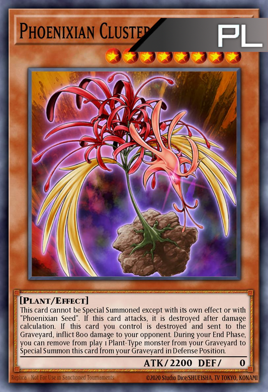 Phoenixian Cluster Amaryllis - RA04-EN136 - 1st Edition - Platinum Secret Rare