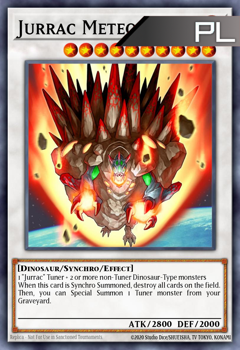 Jurrac Meteor - RA04-EN139 - 1st Edition - Platinum Secret Rare