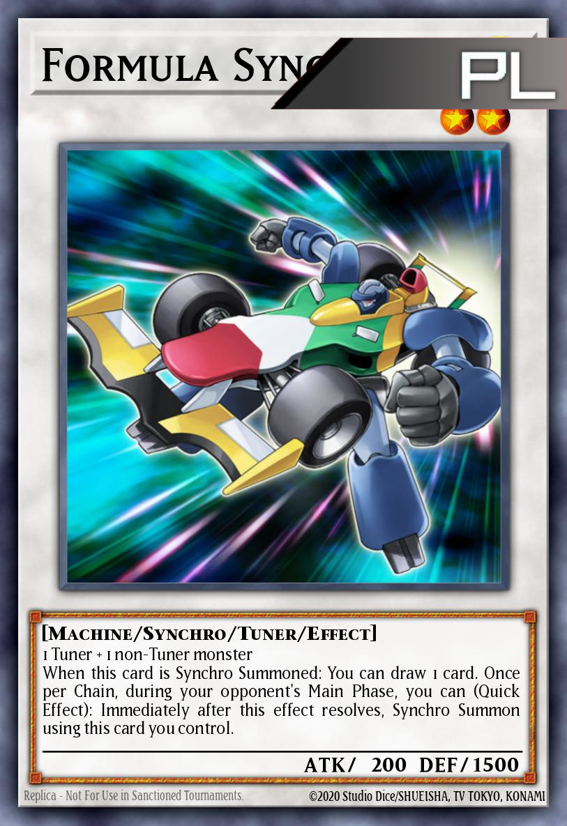 Formula Synchron - RA04-EN143 - 1st Edition - Platinum Secret Rare