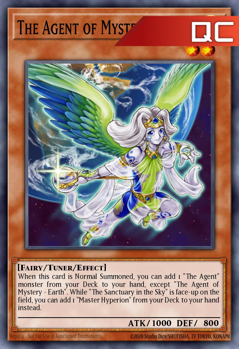 The Agent of Mystery – Earth - RA04-EN146 - 1st Edition - Quarter Century Secret Rare