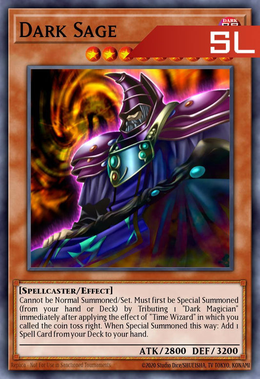 Dark Sage - RA05-EN004 - 1st Edition - Starlight Rare