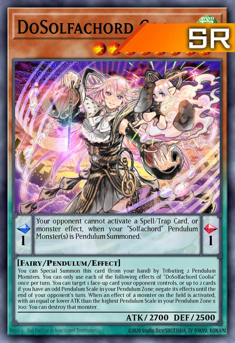 DoSolfachord Coolia - RA05-EN018 - 1st Edition - Super Rare