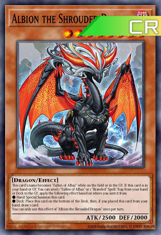 Albion the Shrouded Dragon - RA05-EN019 - 1st Edition - Collector's Rare