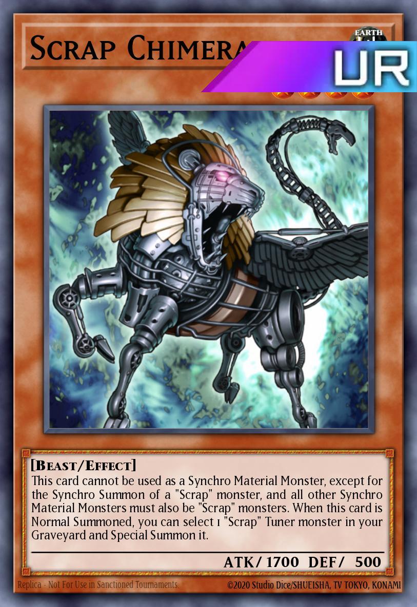 Scrap Chimera - RA05-EN005 - 1st Edition - Ultra Rare