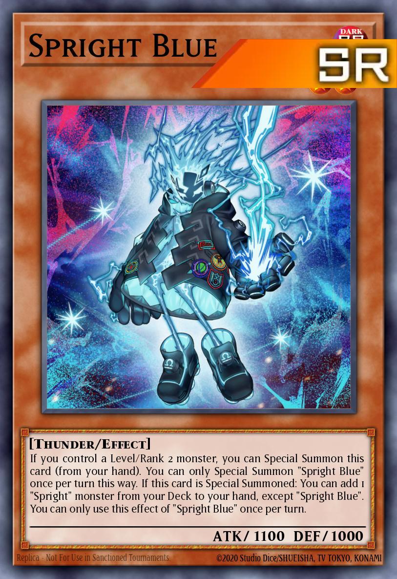 Spright Blue - RA05-EN021 - 1st Edition - Super Rare