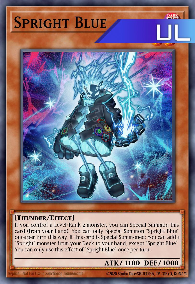 Spright Blue - RA05-EN021 - 1st Edition - Ultimate Rare