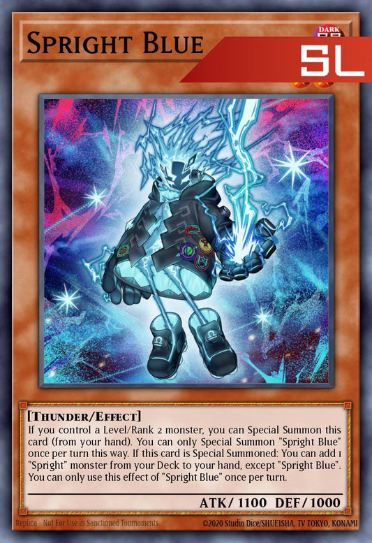 Spright Blue - RA05-EN021 - 1st Edition - Starlight Rare