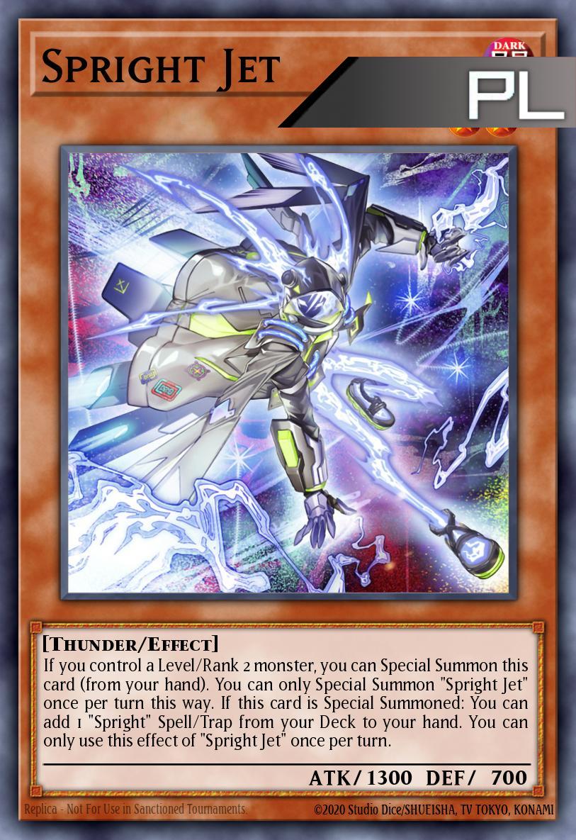 Spright Jet - RA05-EN022 - 1st Edition - Platinum Secret Rare