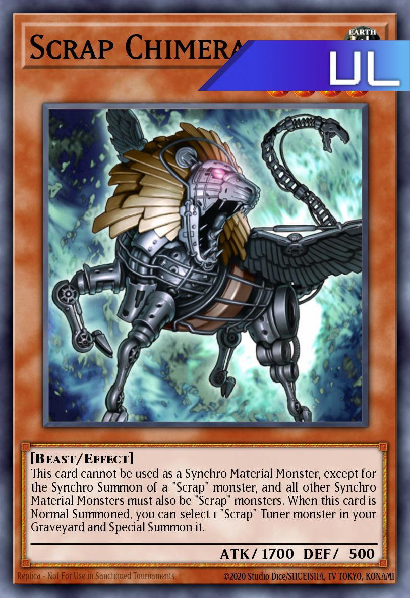 Scrap Chimera - RA05-EN005 - 1st Edition - Ultimate Rare