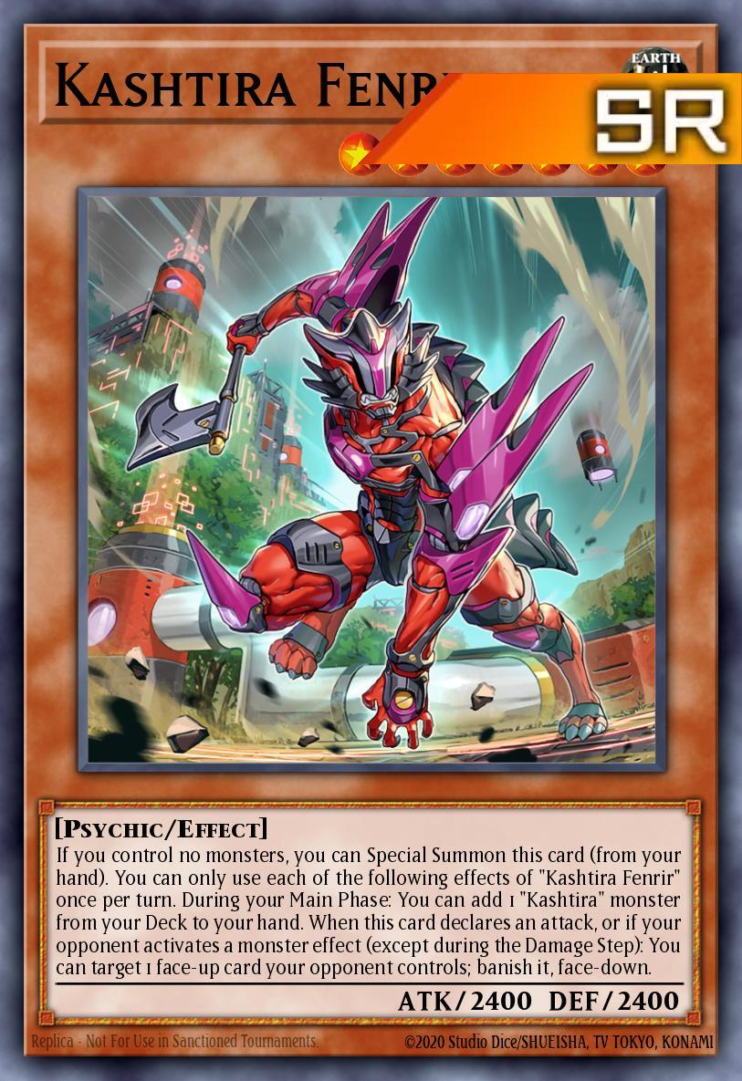 Kashtira Fenrir - RA05-EN024 - 1st Edition - Super Rare
