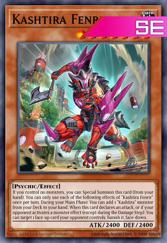 Kashtira Fenrir - RA05-EN024 - 1st Edition - Secret Rare