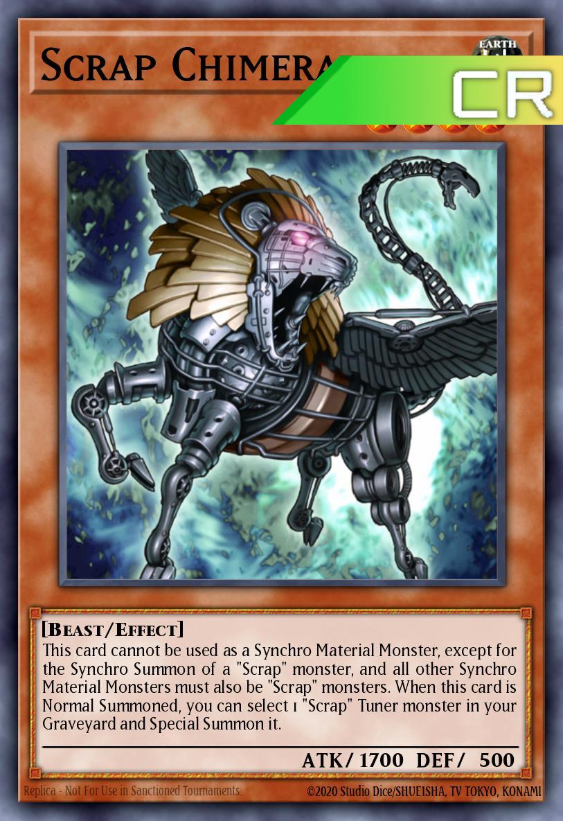 Scrap Chimera - RA05-EN005 - 1st Edition - Collector's Rare