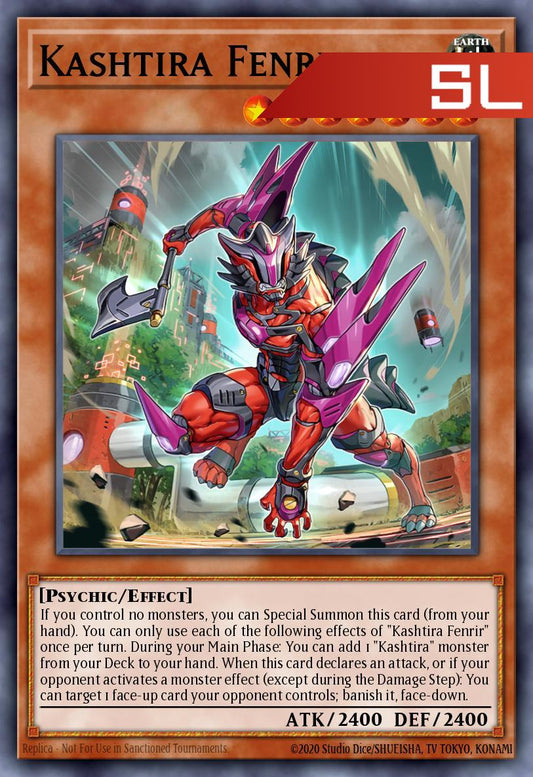 Kashtira Fenrir - RA05-EN024 - 1st Edition - Starlight Rare