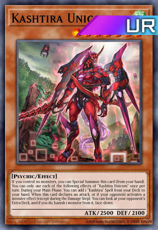 Kashtira Unicorn - RA05-EN025 - 1st Edition - Ultra Rare
