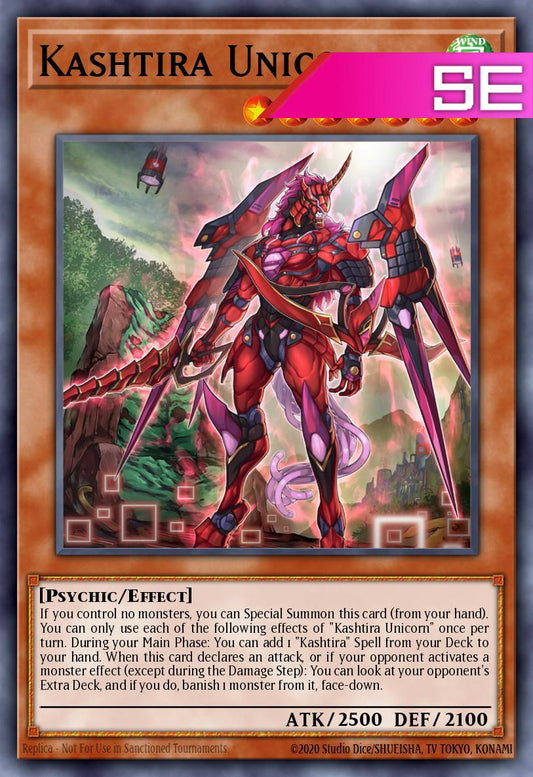 Kashtira Unicorn - RA05-EN025 - 1st Edition - Secret Rare