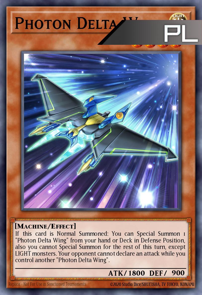 Photon Delta Wing - RA05-EN026 - 1st Edition - Platinum Secret Rare