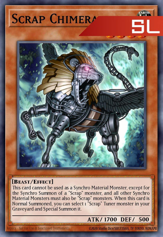 Scrap Chimera - RA05-EN005 - 1st Edition - Starlight Rare