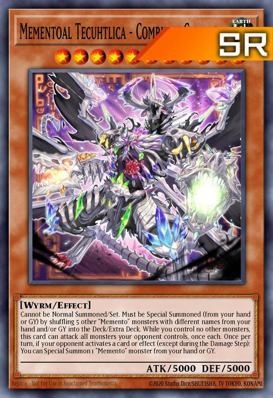Mementoal Tecuhtlica - Combined Creation - RA05-EN029 - 1st Edition - Super Rare