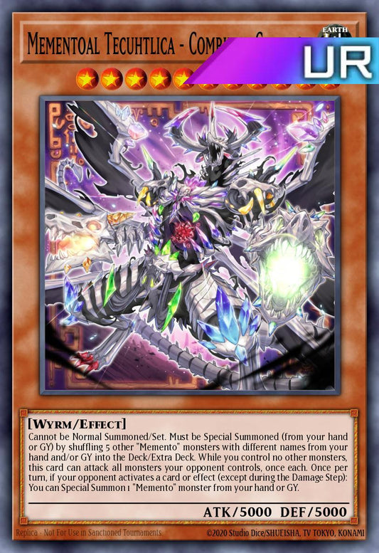 Mementoal Tecuhtlica - Combined Creation - RA05-EN029 - 1st Edition - Ultra Rare