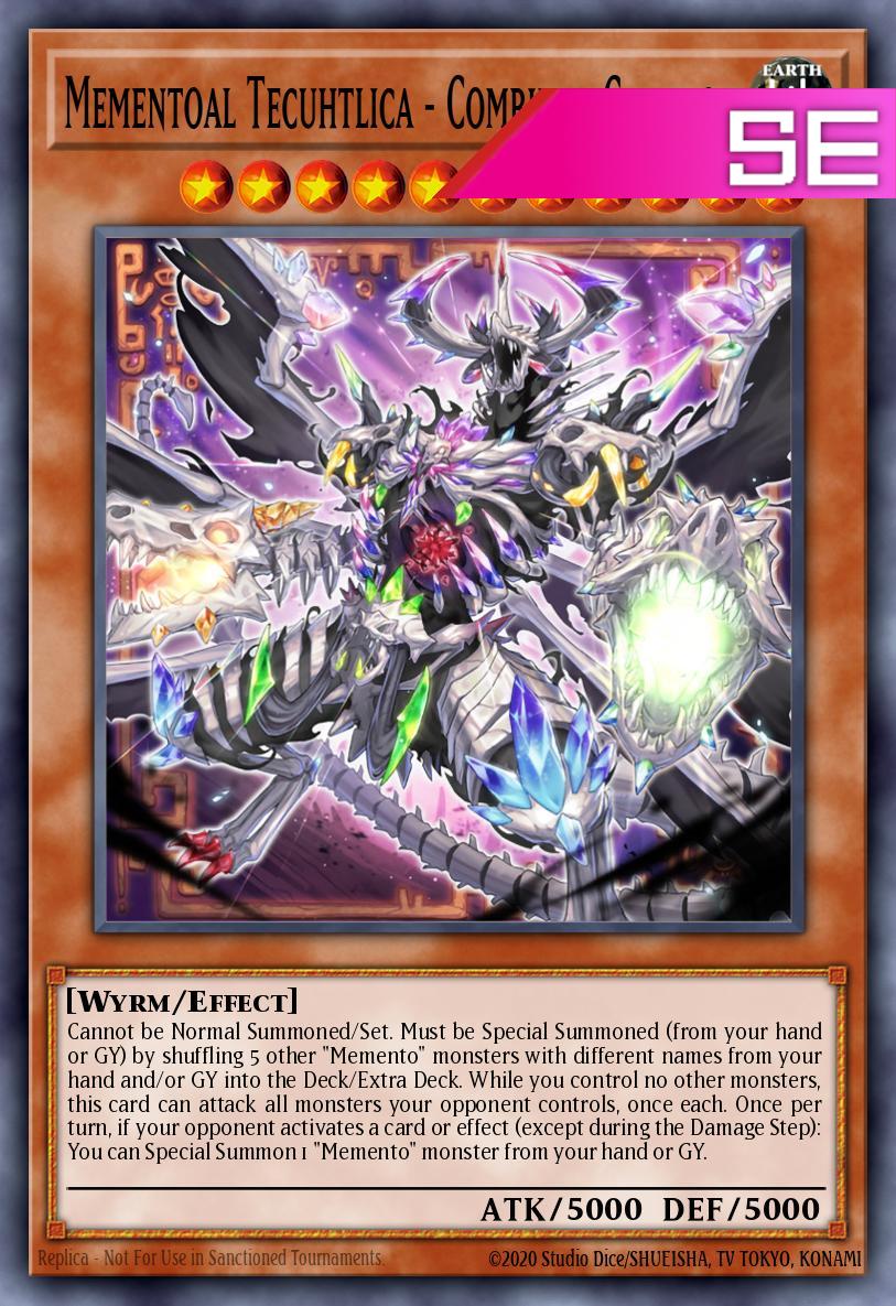 Mementoal Tecuhtlica - Combined Creation - RA05-EN029 - 1st Edition - Secret Rare