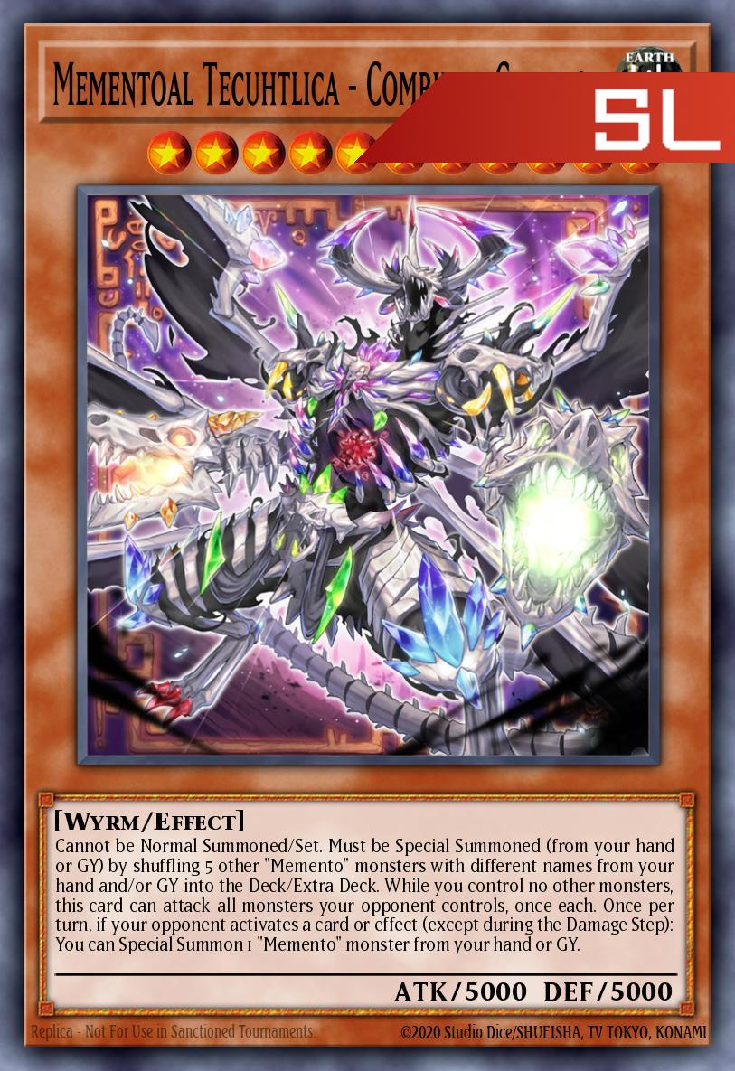 Mementoal Tecuhtlica - Combined Creation - RA05-EN029 - 1st Edition - Starlight Rare