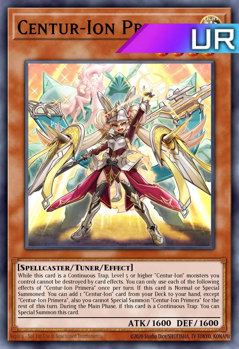 Centur-Ion Primera - RA05-EN030 - 1st Edition - Ultra Rare